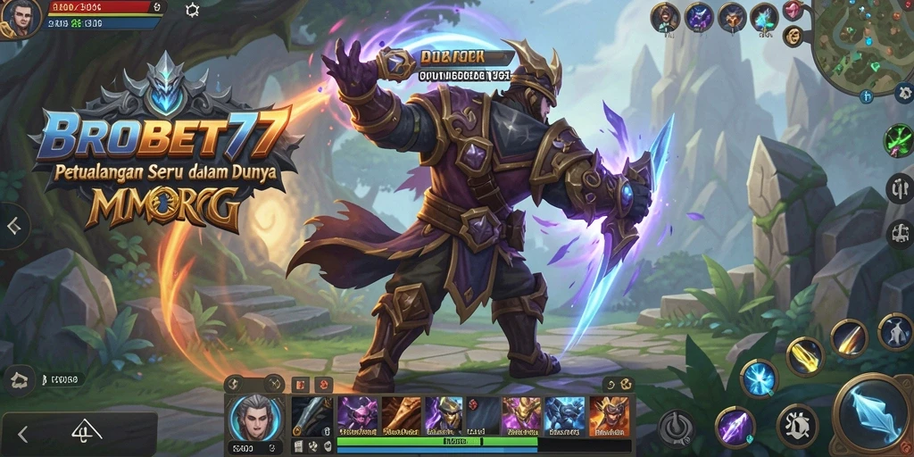 Gameplay menarik dari BROBET77 dalam dunia MMORPG.