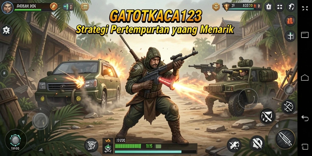 Tampilan gameplay menegangkan di GATOTKACA123 dengan strategi yang mendebarkan.