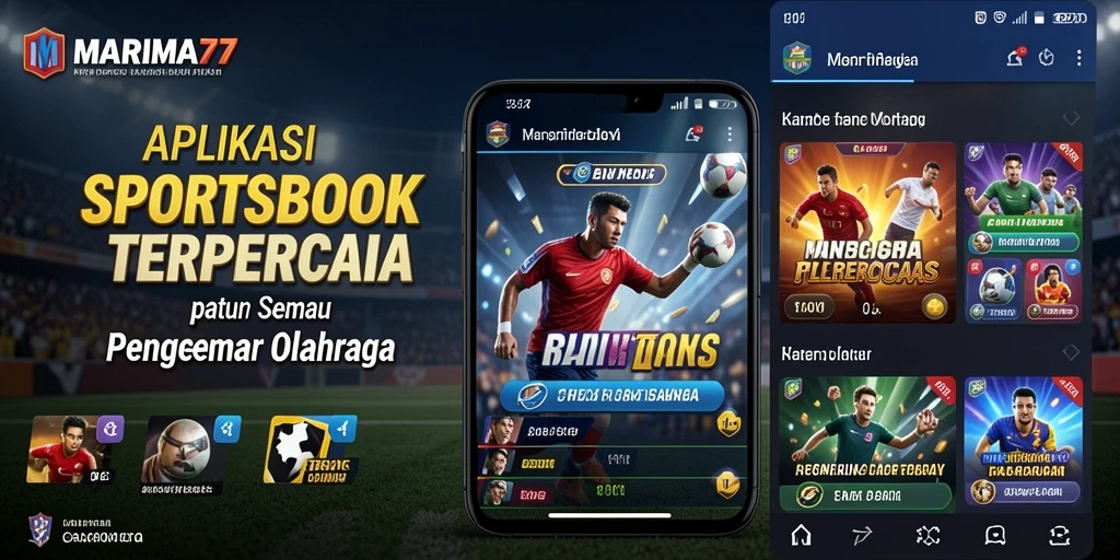 Screenshot menunjukkan tampilan taruhan langsung di MARIMA77.