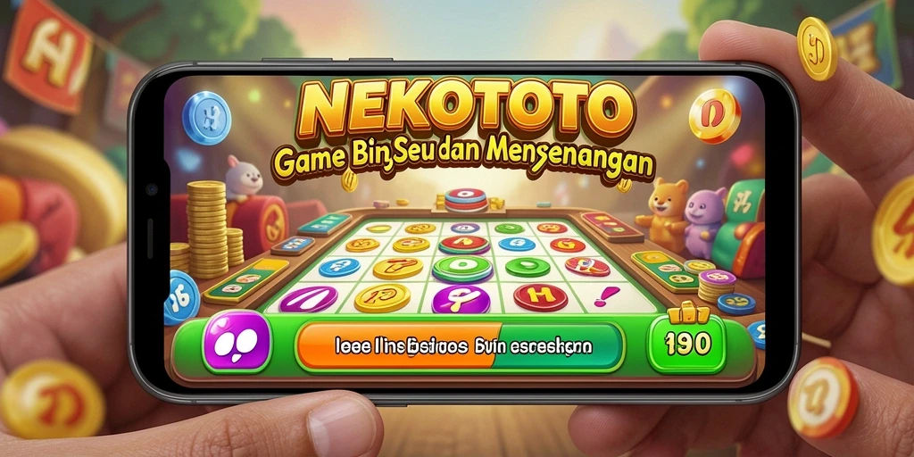 Tampilan gameplay NEKOTOTO yang menarik dan interaktif.