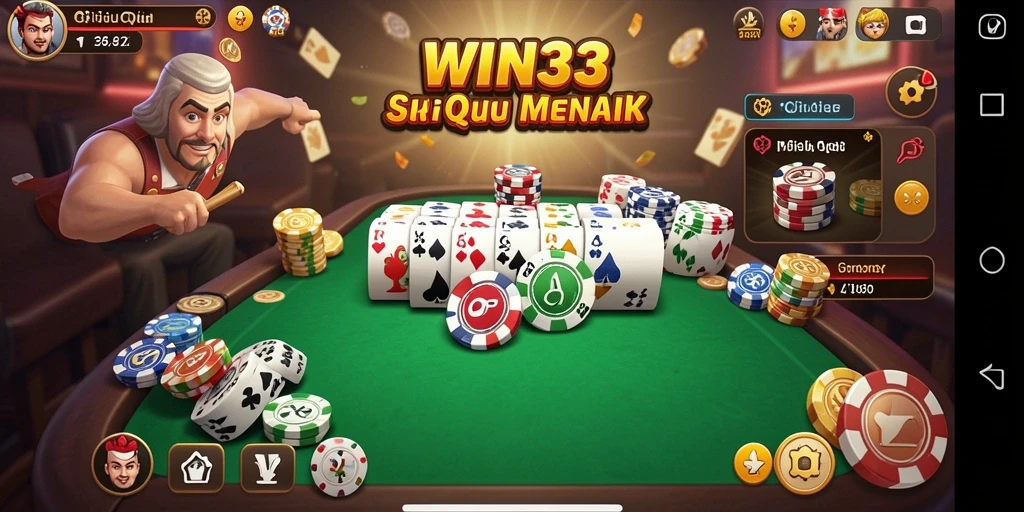 Tangkapan layar main QiuQiu yang menarik di WIN33.